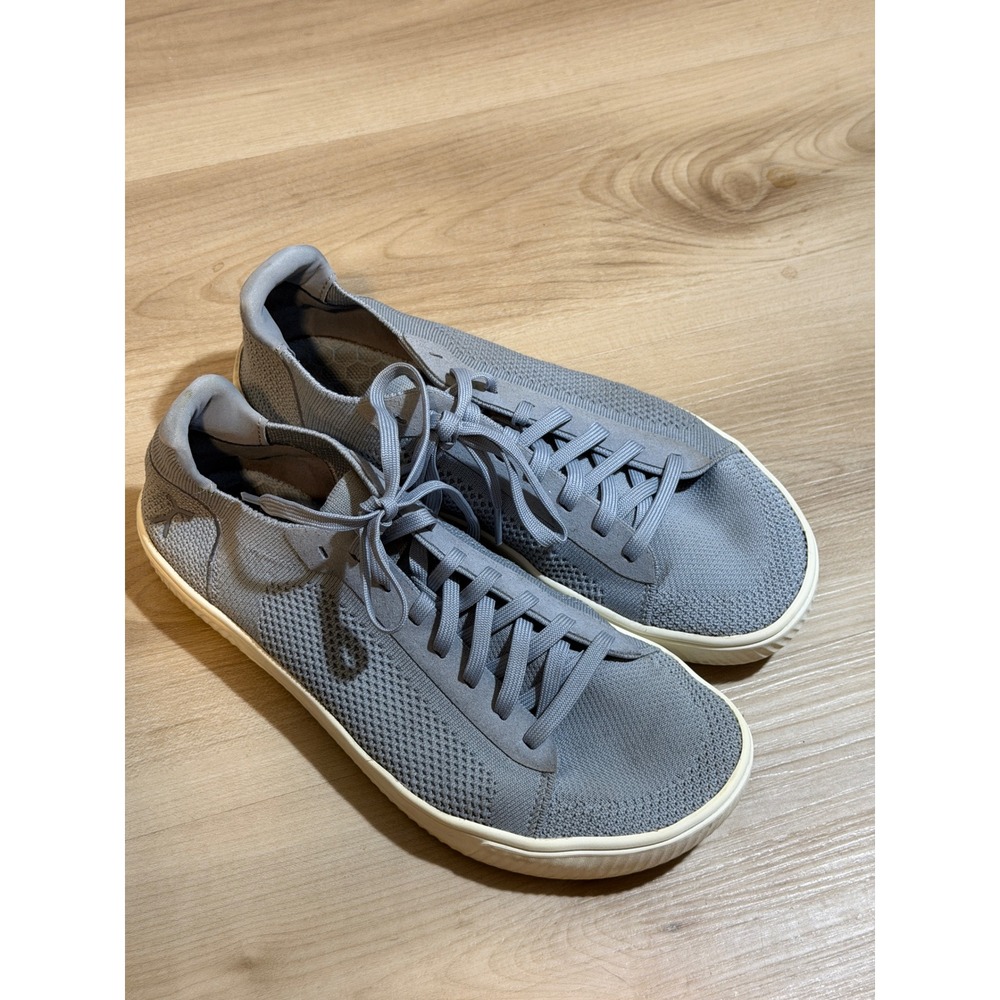Flux Footwear Adapt Low Sneakers Gray 10.5  Mens Knit Barefoot Style Minimalist